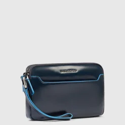 Pochette homme avec trois compartiments