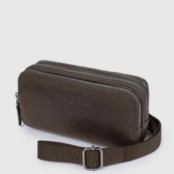 Pochette homme avec trois compartiments