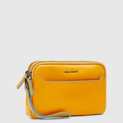 Pochette homme avec trois compartiments