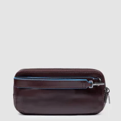 Pochette homme avec trois compartiments