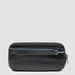 Pochette homme avec trois compartiments