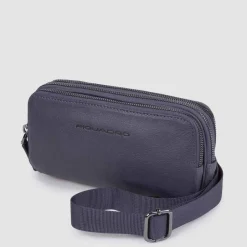 Pochette homme avec trois compartiments