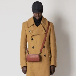 Pochette homme avec trois compartiments