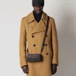 Pochette homme avec trois compartiments