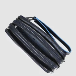 Pochette homme avec trois compartiments