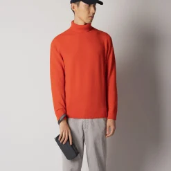 Pochette homme avec trois compartiments