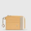 Porte-cartes de crédit femme avec porte-clés
