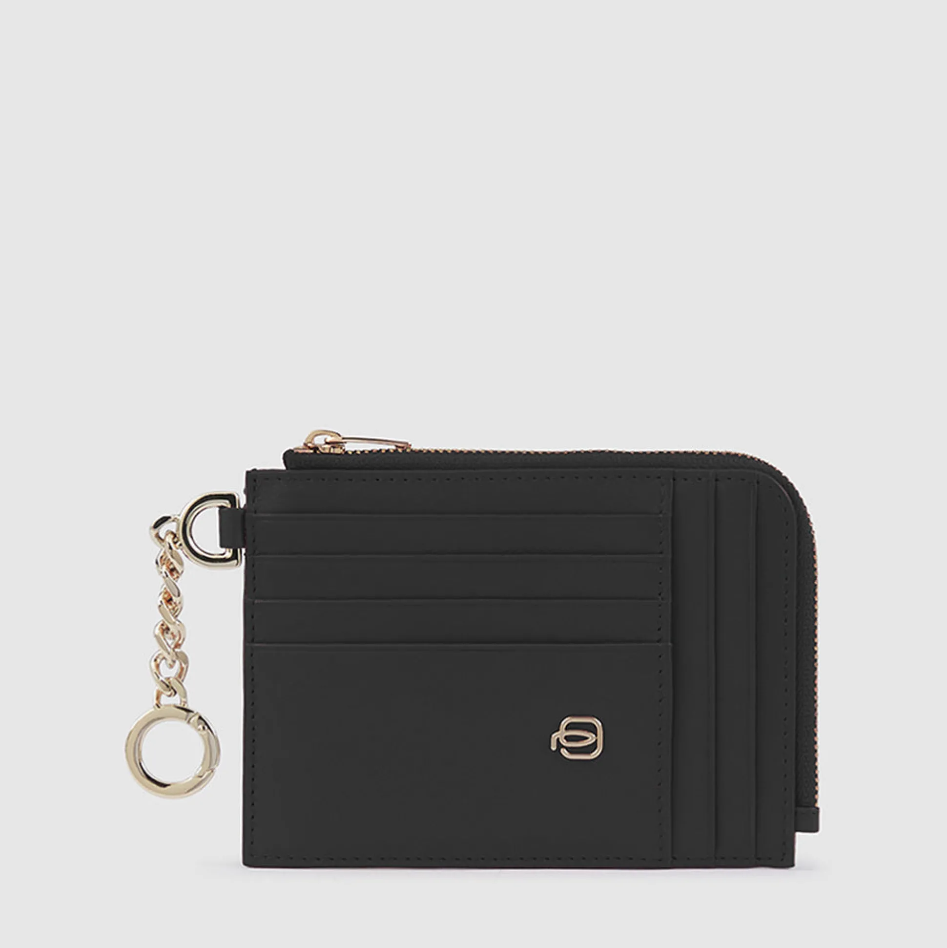 Porte-cartes de crédit femme avec porte-clés