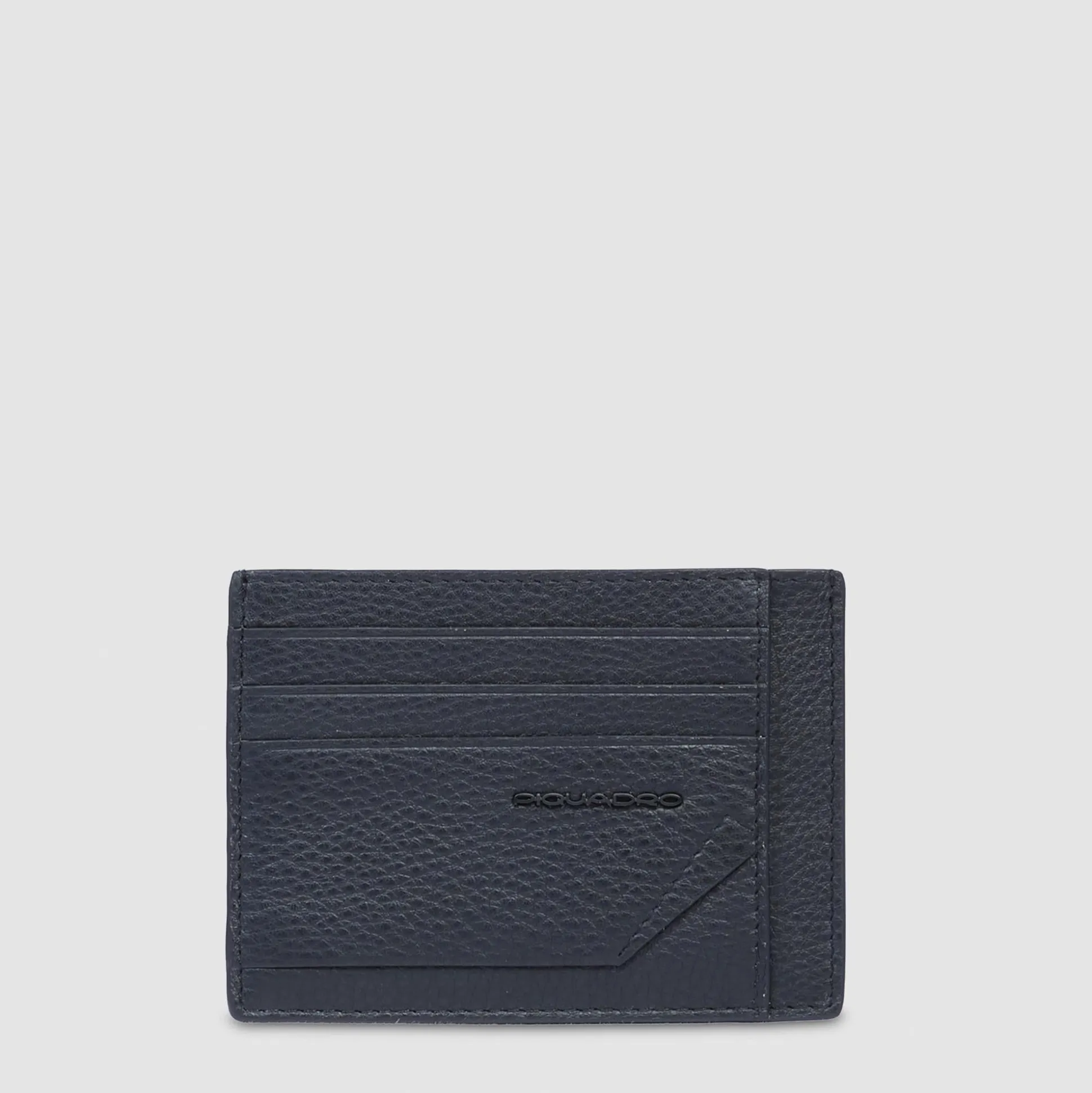 Porte-cartes de crédit homme mince en cuir