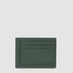 Porte-cartes de crédit homme mince en cuir