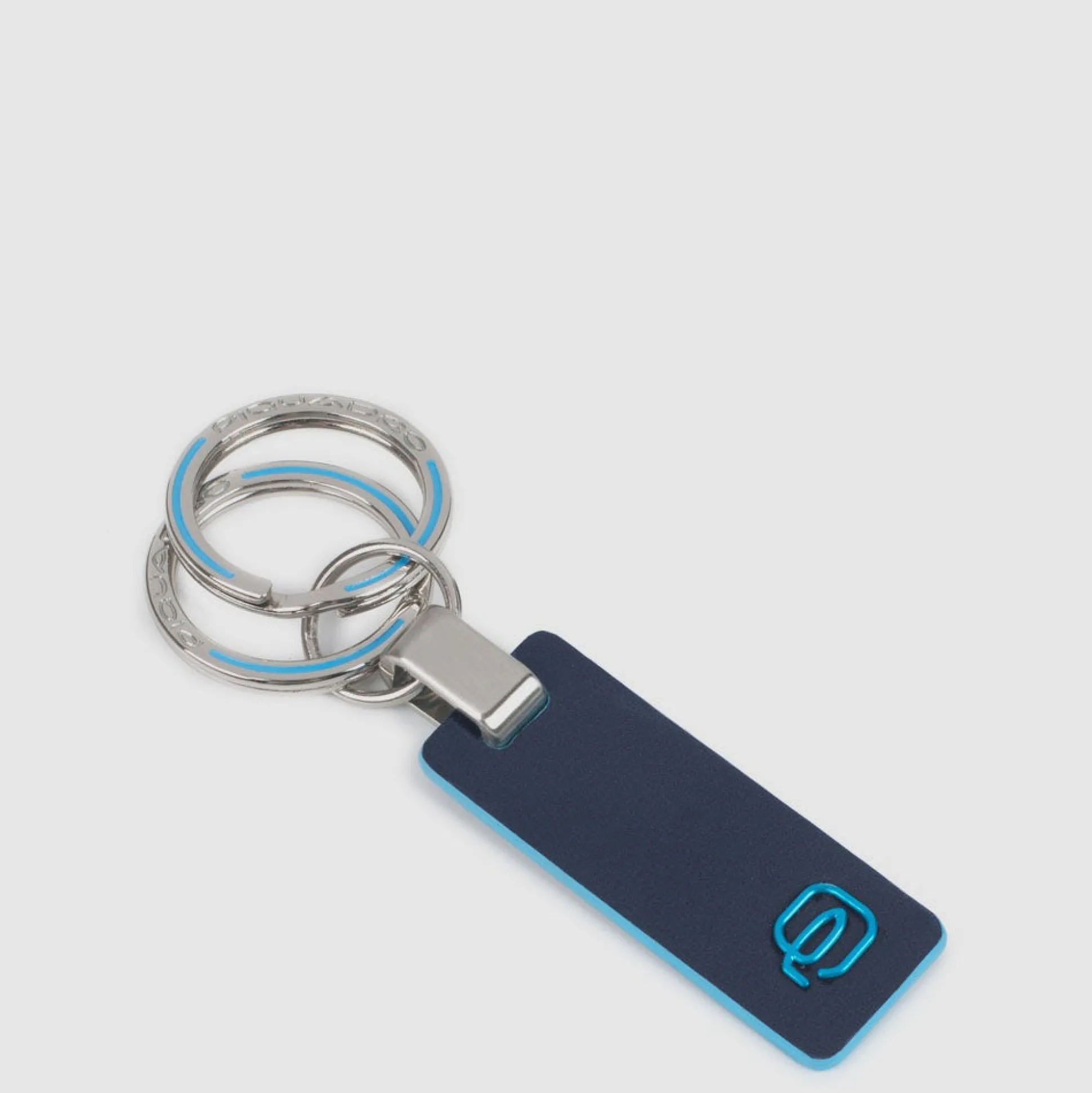 Porte-clés homme avec deux anneaux