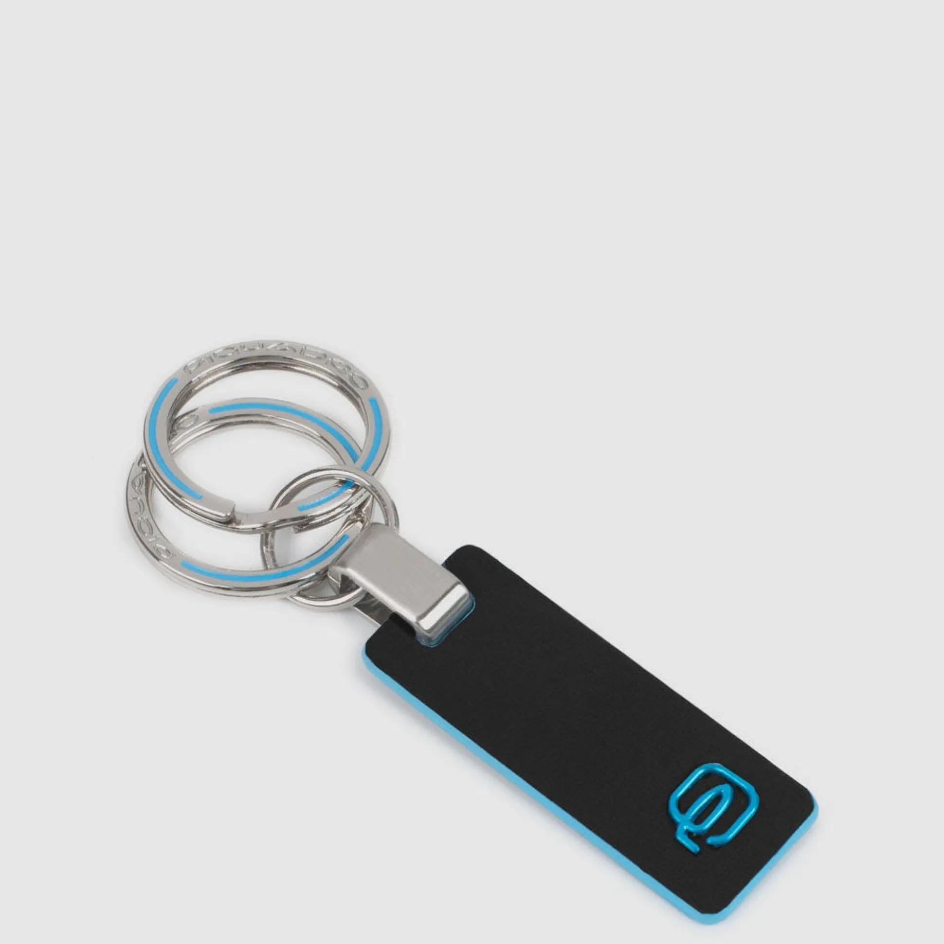 Porte-clés homme avec deux anneaux