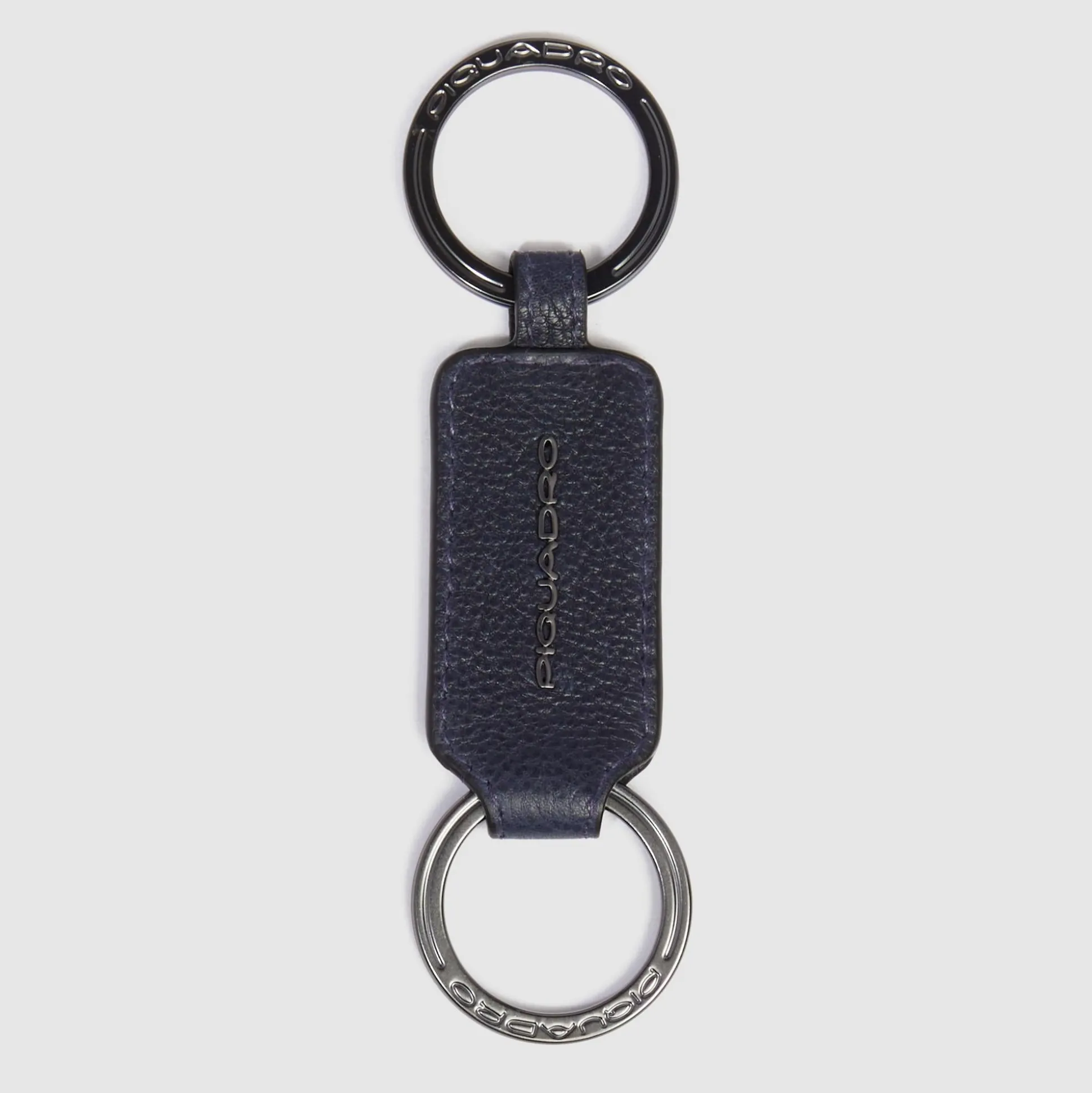 Porte-clés homme avec deux anneaux