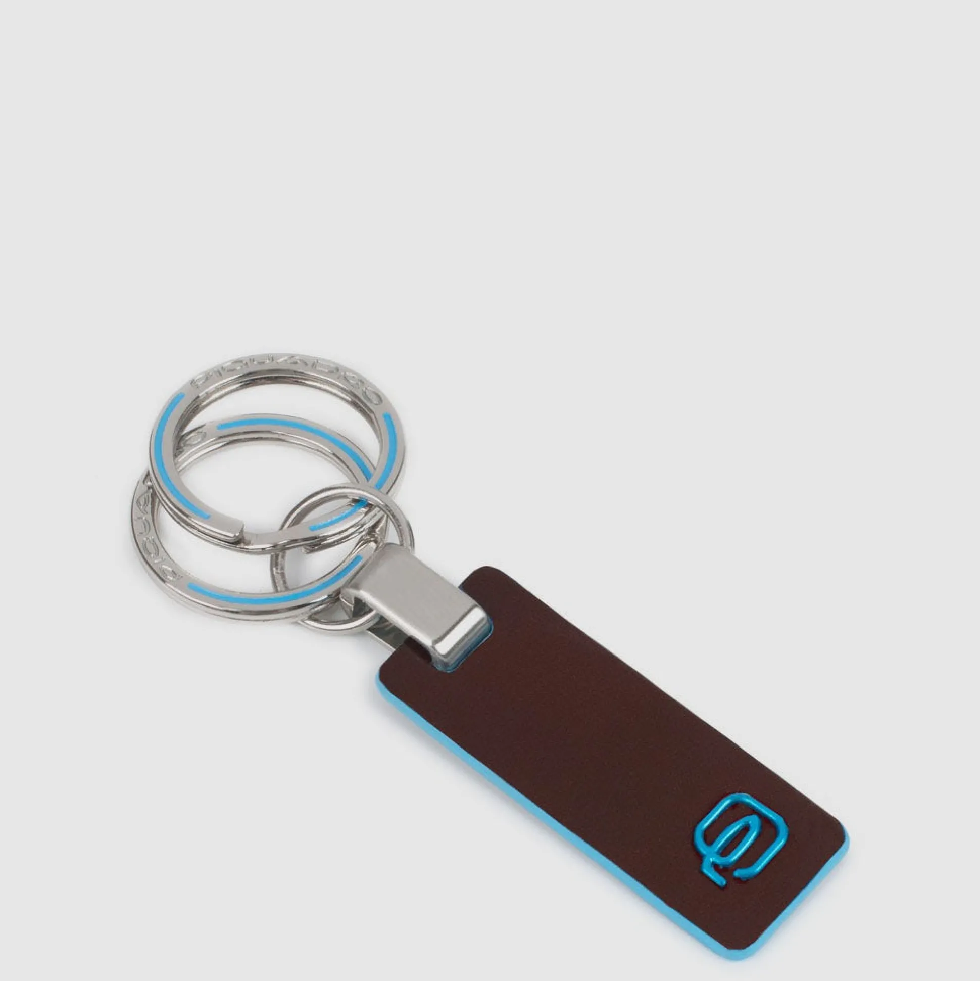 Porte-clés homme avec deux anneaux