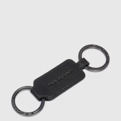 Porte-clés homme avec deux anneaux