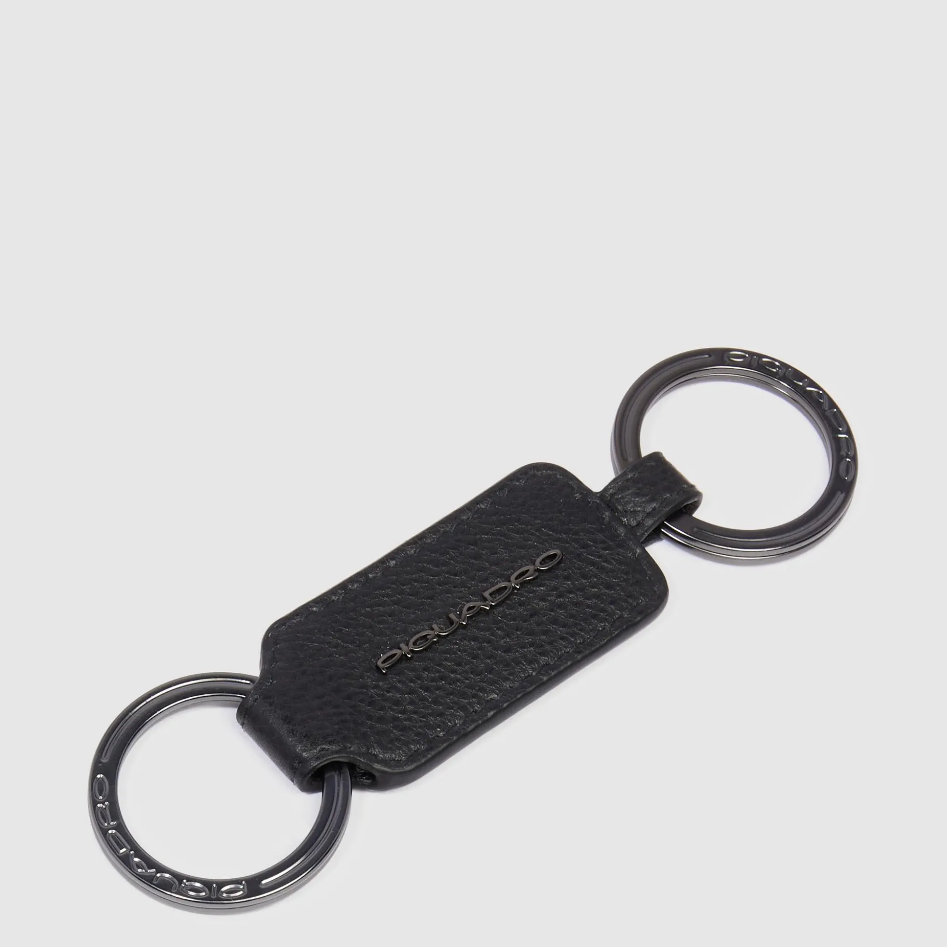 Porte-clés homme avec deux anneaux