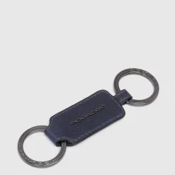 Porte-clés homme avec deux anneaux