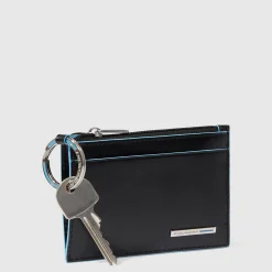 Porte-clés mince avec porte-cartes de crédit