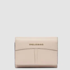 Portefeuille à trois volets femme, petit format