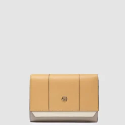 Portefeuille à trois volets femme, petit format
