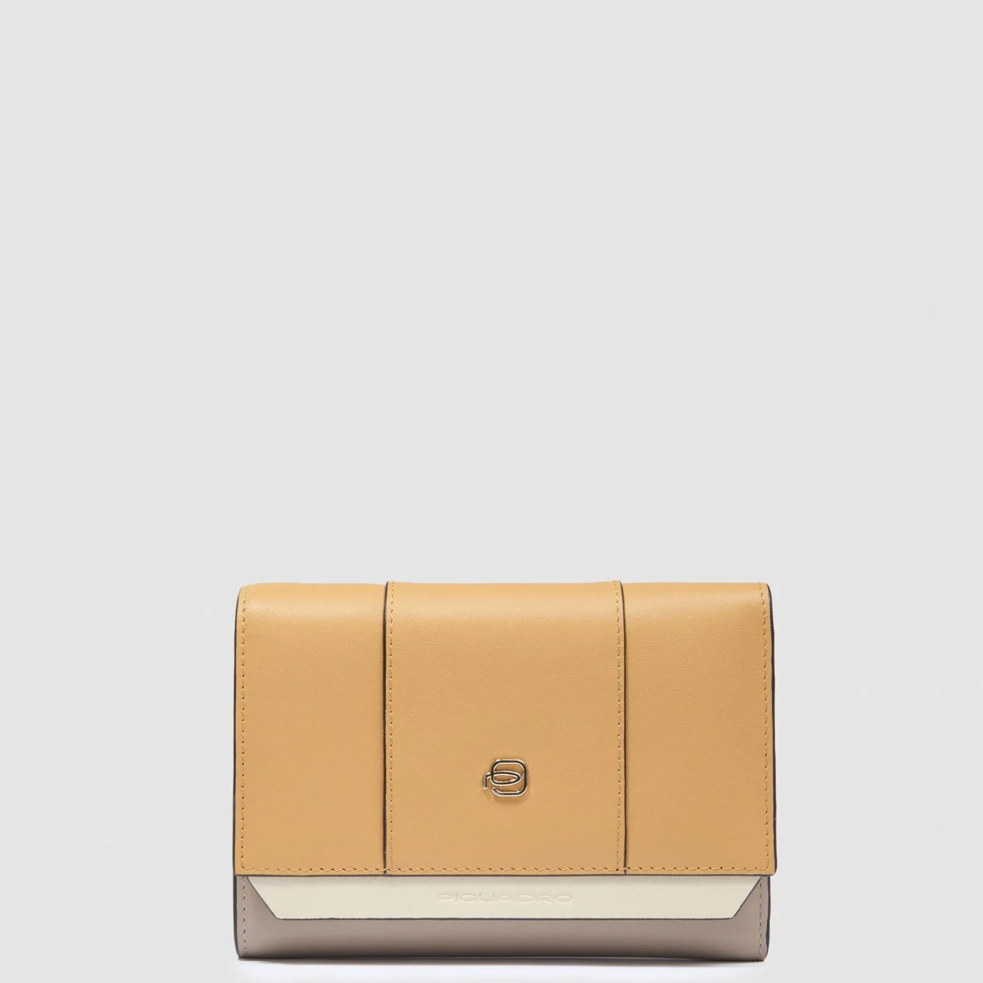 Portefeuille à trois volets femme, petit format