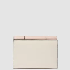 Portefeuille à trois volets femme, petit format