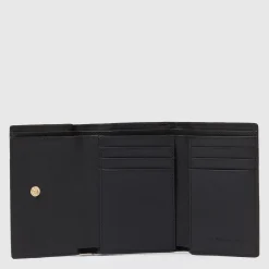 Portefeuille à trois volets femme, petit format