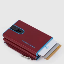 Portefeuille compact pop-up avec porte-monnaie