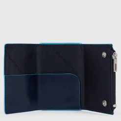 Portefeuille compact pop-up avec porte-monnaie