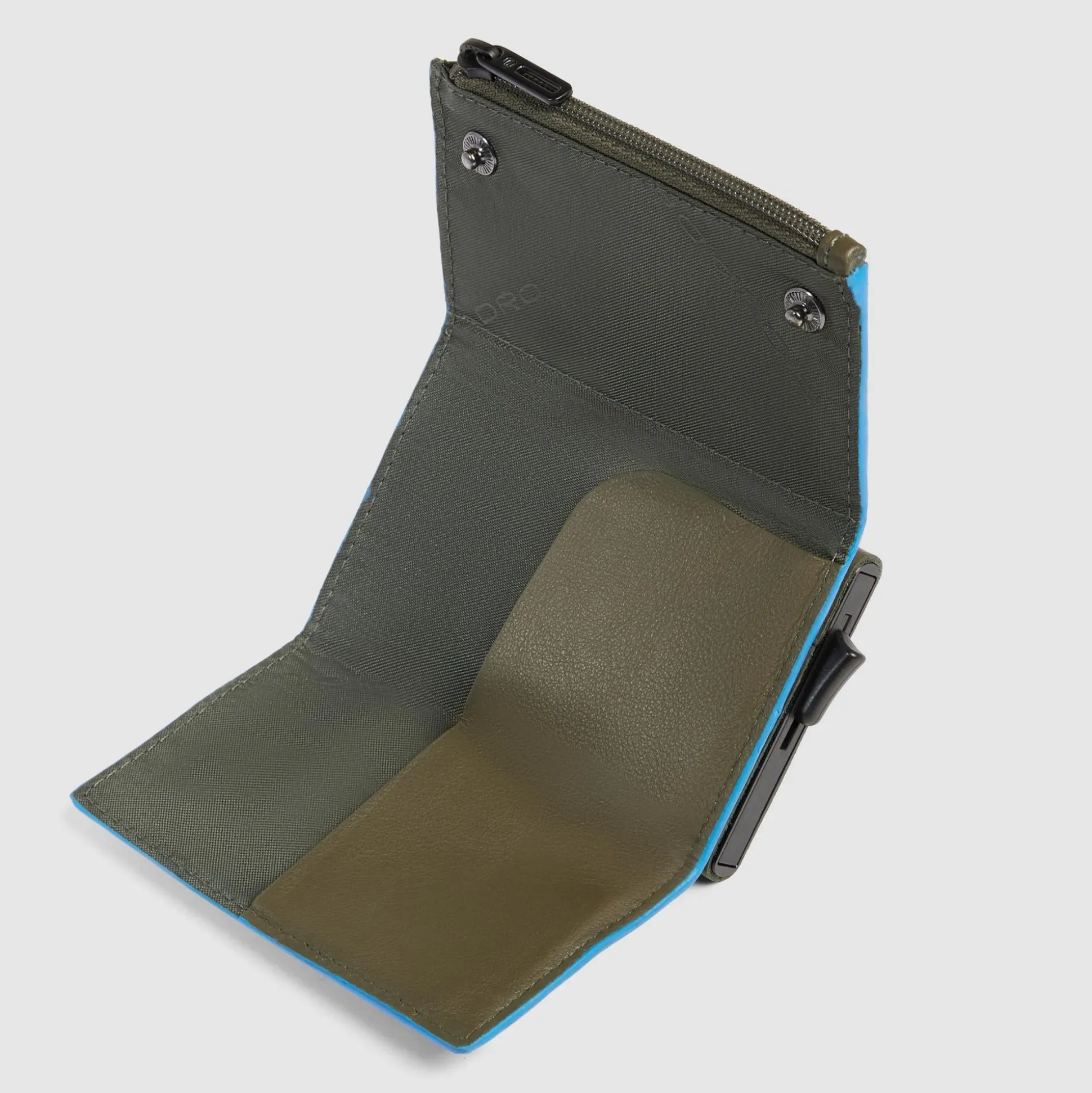 Portefeuille compact pop-up avec porte-monnaie