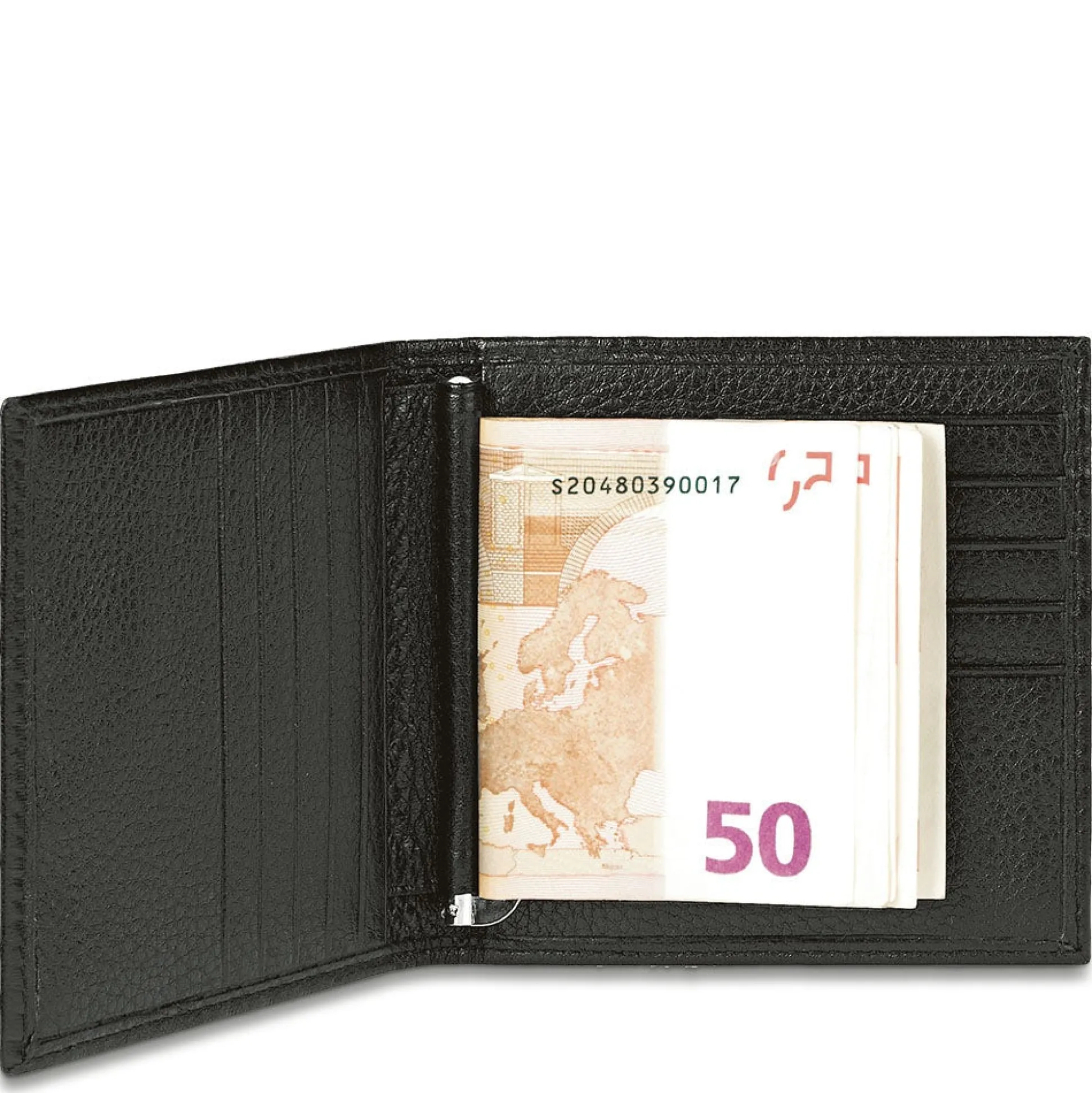 Portefeuille homme avec pince billets