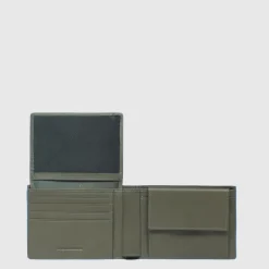 Portefeuille homme avec volet porte-CNI
