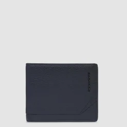 Portefeuille homme en cuir avec porte-CNI