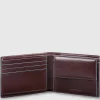 Portefeuille homme en cuir avec porte-CNI