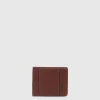 Portefeuille homme en cuir avec porte-CNI
