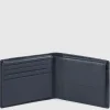 Portefeuille homme en cuir avec porte-CNI