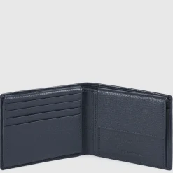 Portefeuille homme en cuir avec porte-CNI