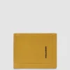Portefeuille homme en cuir avec porte-CNI