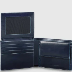 Portefeuille homme en cuir avec porte-CNI