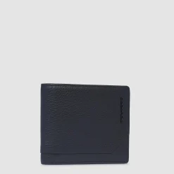 Portefeuille homme en cuir avec porte-CNI