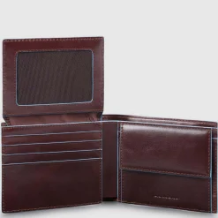 Portefeuille homme en cuir avec porte-CNI
