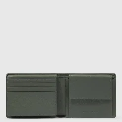 Portefeuille homme en cuir avec porte-CNI