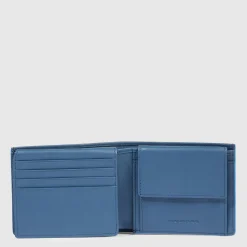 Portefeuille homme en cuir avec porte-CNI