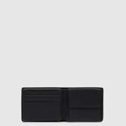Portefeuille homme en cuir avec porte-CNI