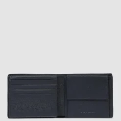 Portefeuille homme en cuir avec porte-CNI