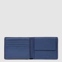 Portefeuille homme en cuir avec porte-CNI