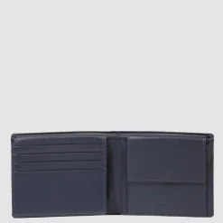 Portefeuille homme en cuir avec porte-CNI