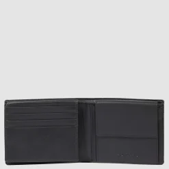 Portefeuille homme en cuir avec porte-CNI