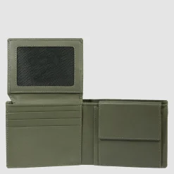 Portefeuille homme en cuir avec porte-CNI