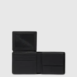 Portefeuille homme en cuir avec porte-CNI